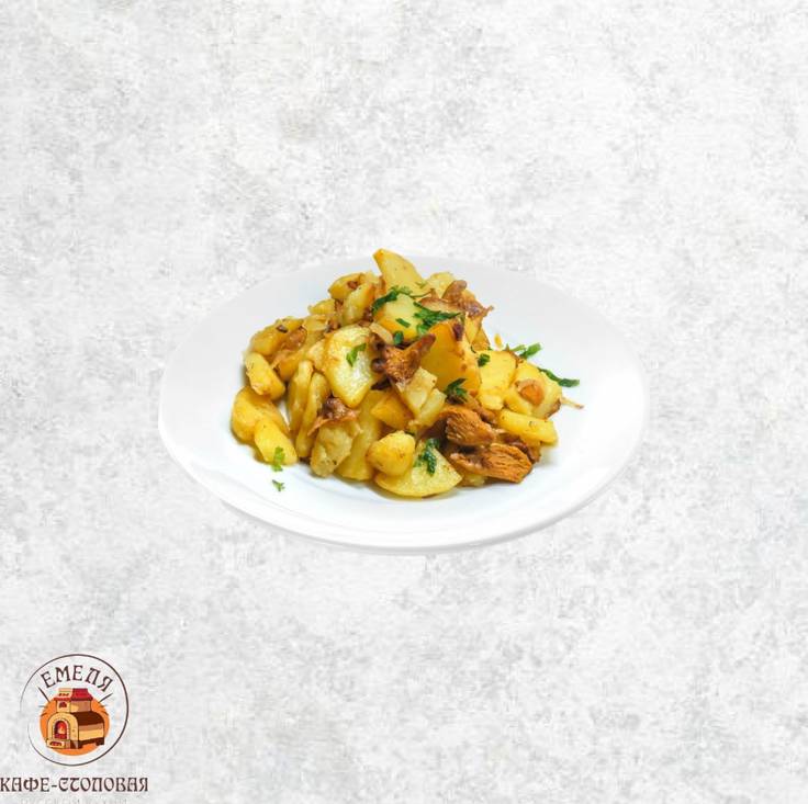 Картофель с грибами